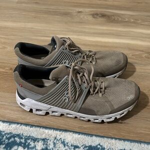 On Running Men's Beige Athletic Shoes